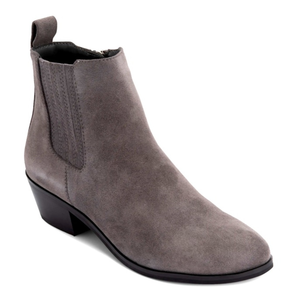 Blondo Suede Waterproof Grey Ankle Boot Sydney 7